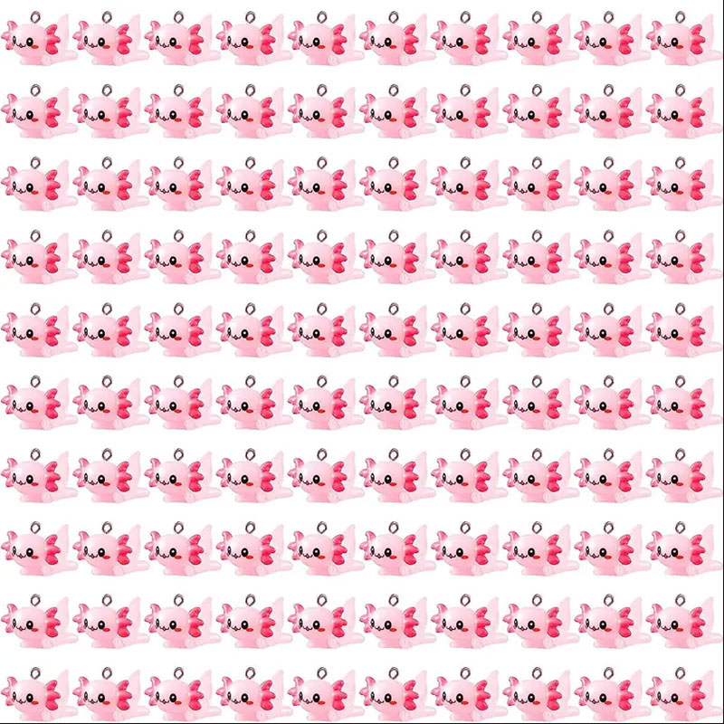 10 Stück Mini-Axolotl-Charms-A – Resin Crafts Diy Bewertung und Preis
