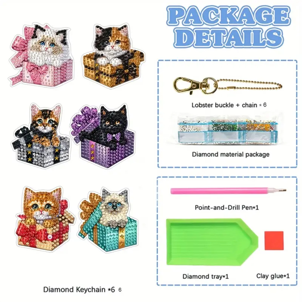 6-teiliger DIY-Diamant-Schlüss – Resin Craft Ideas Bewertung und Preis