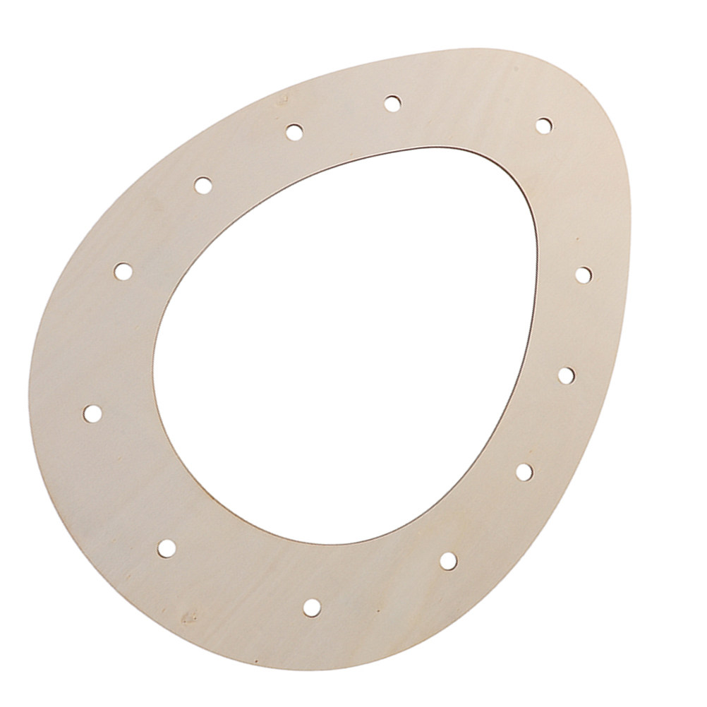 DIY Osterkranz-Rahmen, eiförmi – Wood Ring Blank Bewertung und Preis