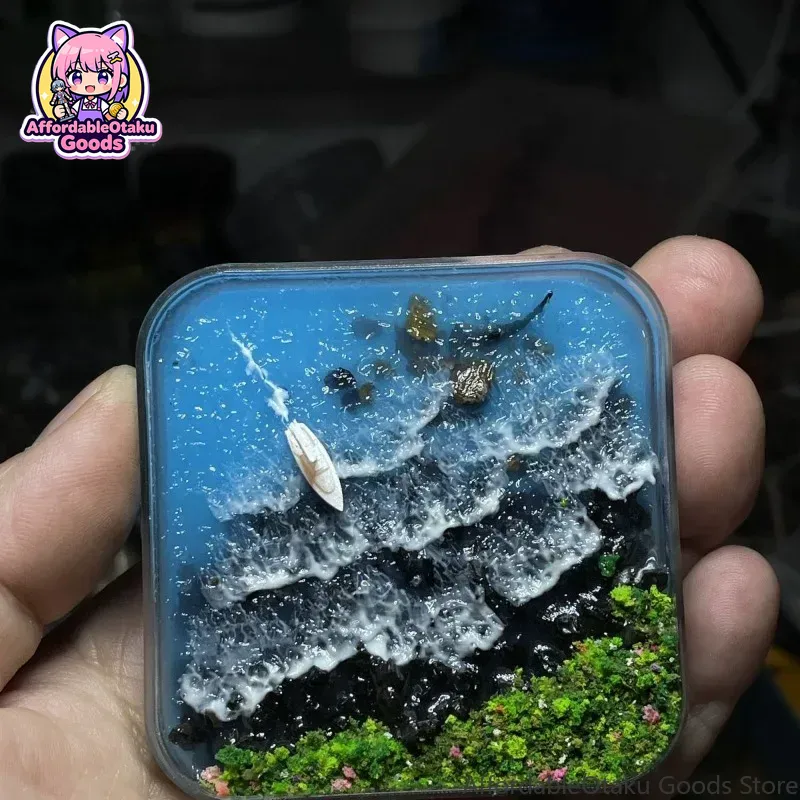 Leuchtturm-Fisch-Szene, Kunsth – Resin Crafts Diy Bewertung und Preis